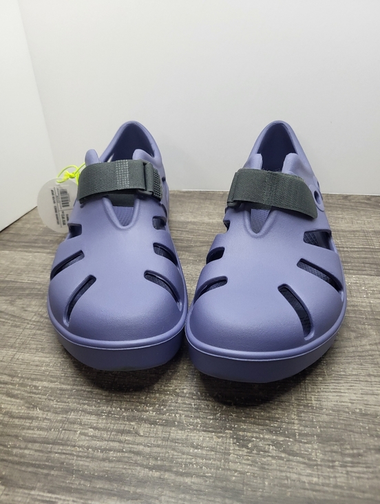 Oofos OOcandoo Recovery Shoe Water Drop Blue Mens 10 Womens 12 Adjusable New